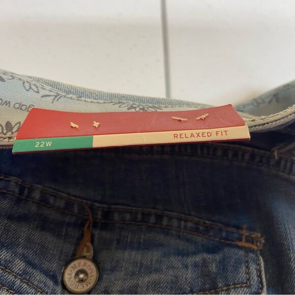 NWT Merona Womens 22W Relaxed Fit Jeans - Picture 8 of 12